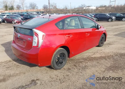 2013 Toyota Prius Two z USA, uszkodzony, nr VIN JTDKN3DU2D0349112